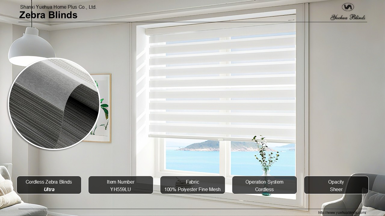 Cordless Zebra Blinds Ultra