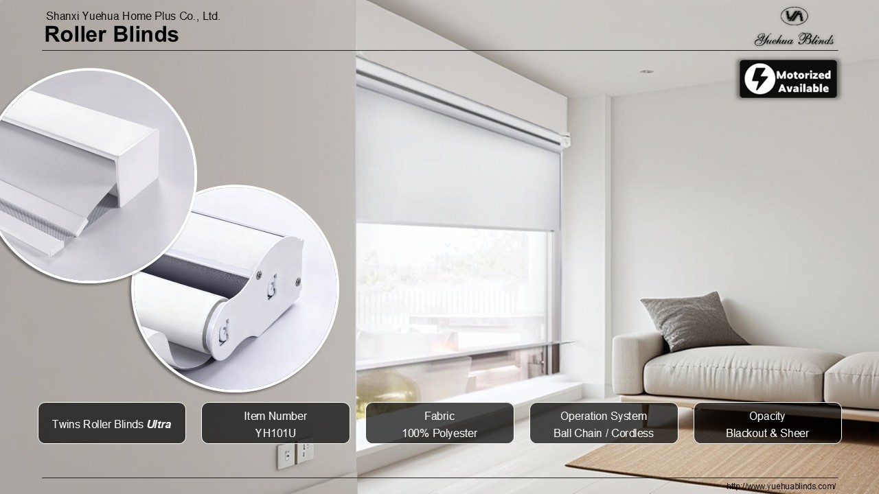 Twins Roller Blinds Ultra