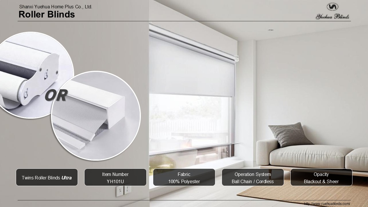 Twins Roller Blinds Ultra